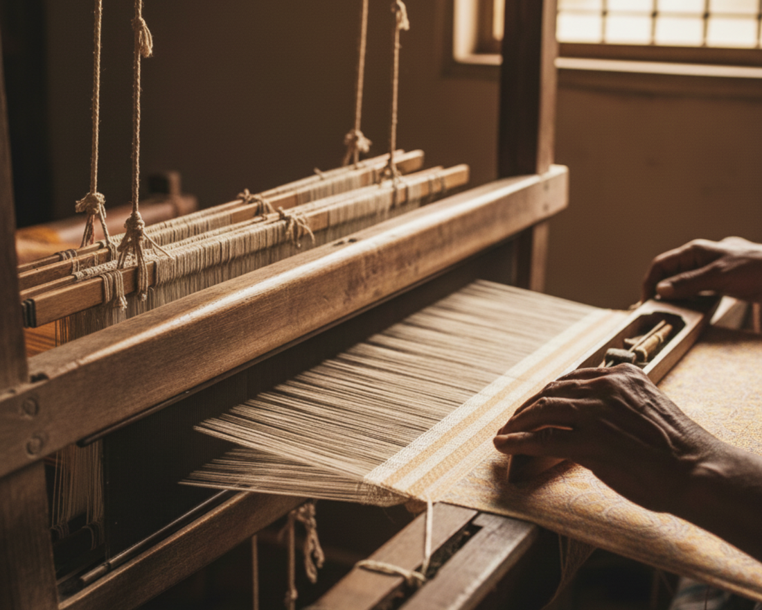 Handwoven Cotton: What Makes It Better Than Power Loom Fabric? The Complete Guide