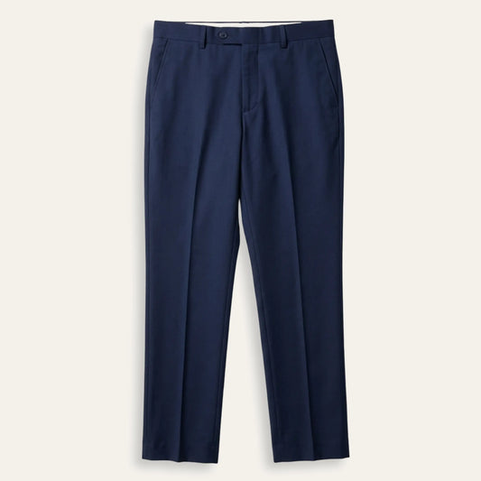 Steel Navy Trouser
