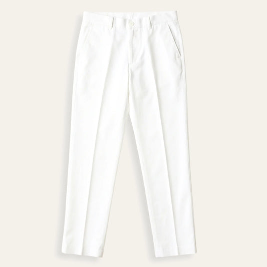 Porcelain White Trouser