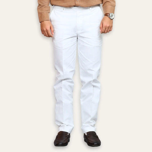 Porcelain White Trouser