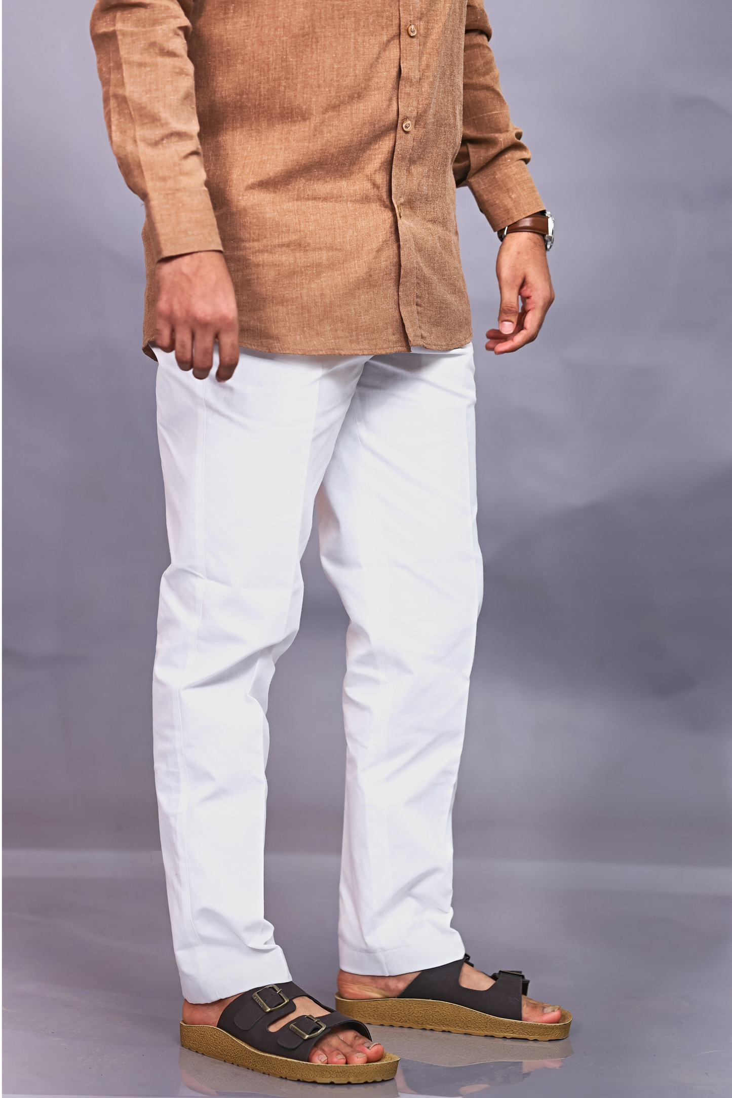 Porcelain White Trouser